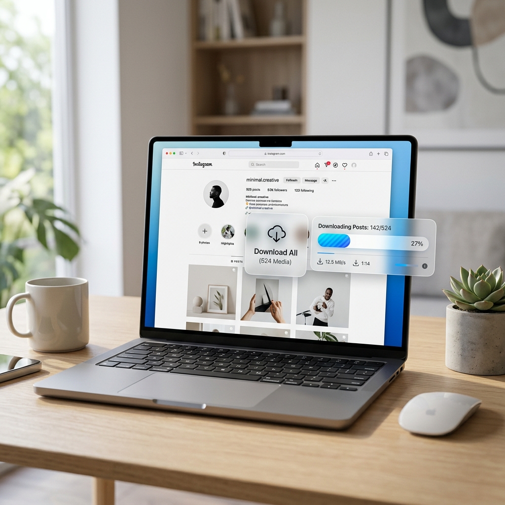InstaRevaDownloader Mockup